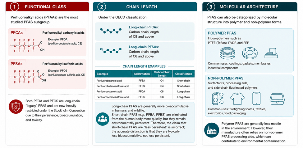 Categories of PFAS