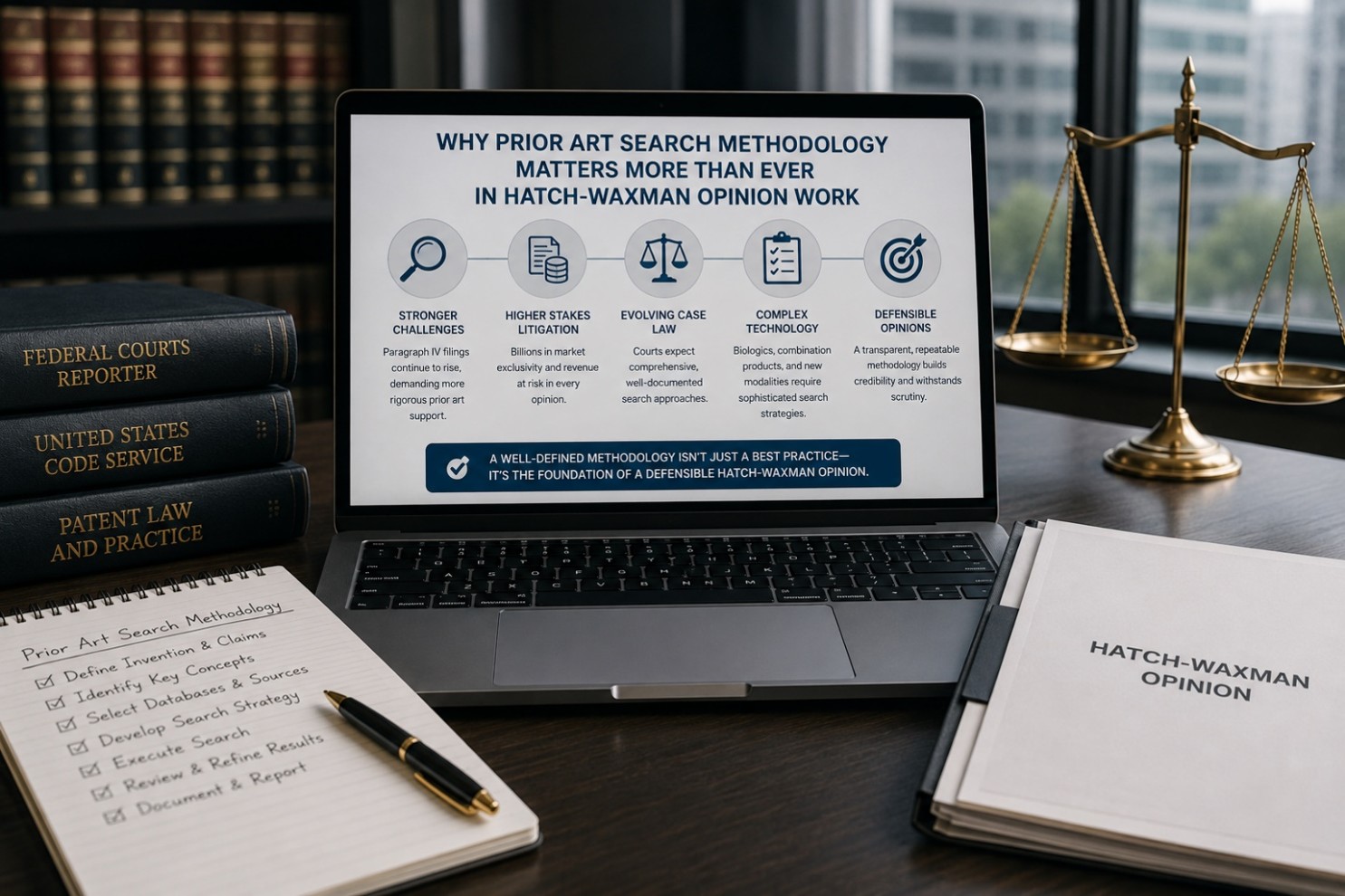Why Prior Art Search Methodology Matters More Than Ever in Hatch-Waxman Opinion Work