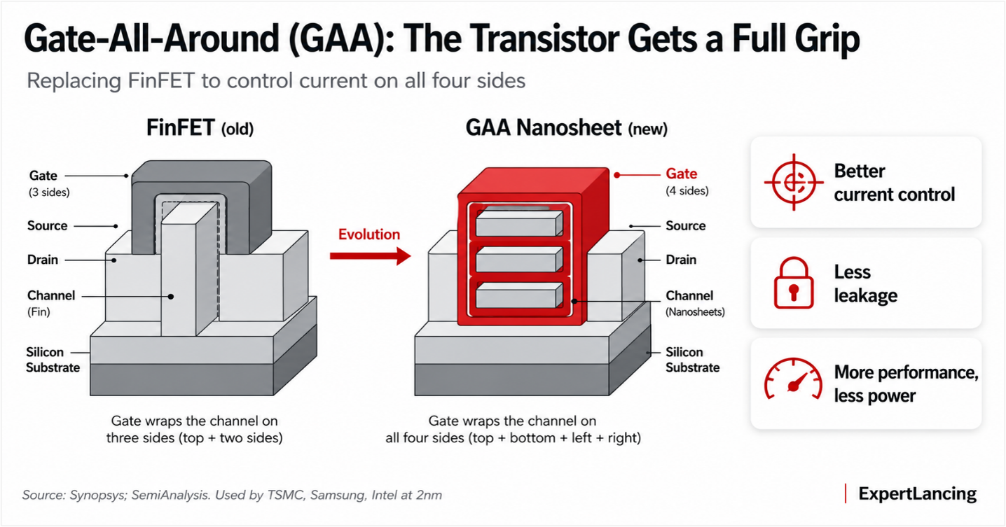 Gate-All-Around (GAA) Transistors